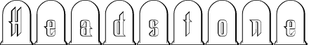 Headstone